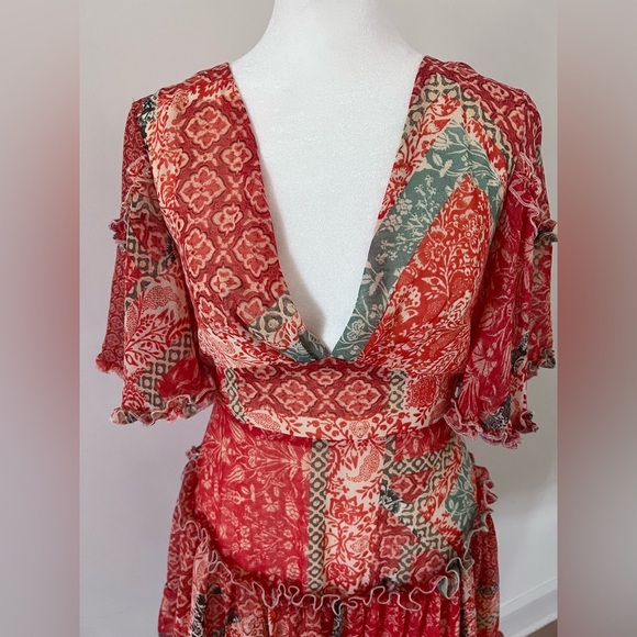 Boho Chic Fall Boutique Festival Bundle of 2 Boho Dresses |Size Medium| - Picture 3 of 14